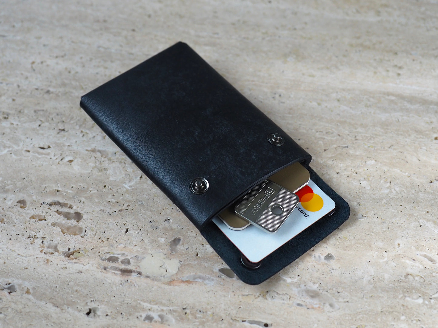 Portfel Skórzany Origami