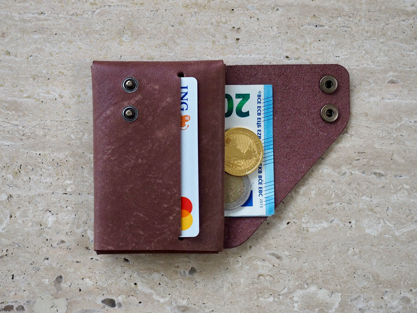 Origami Leather Wallet